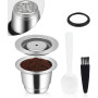 Багаторазова металева капсула ICafilas для кавовамашини Nespresso