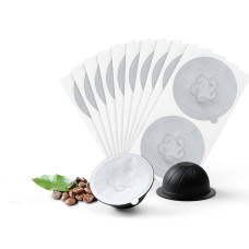 Крышечки для капсул Nespresso Vertuo одноразовые алюминиевые, 20 шт.