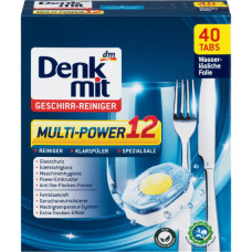 Denkmit Multi-Power 12 таблетки для посудомийних машин, 40 шт